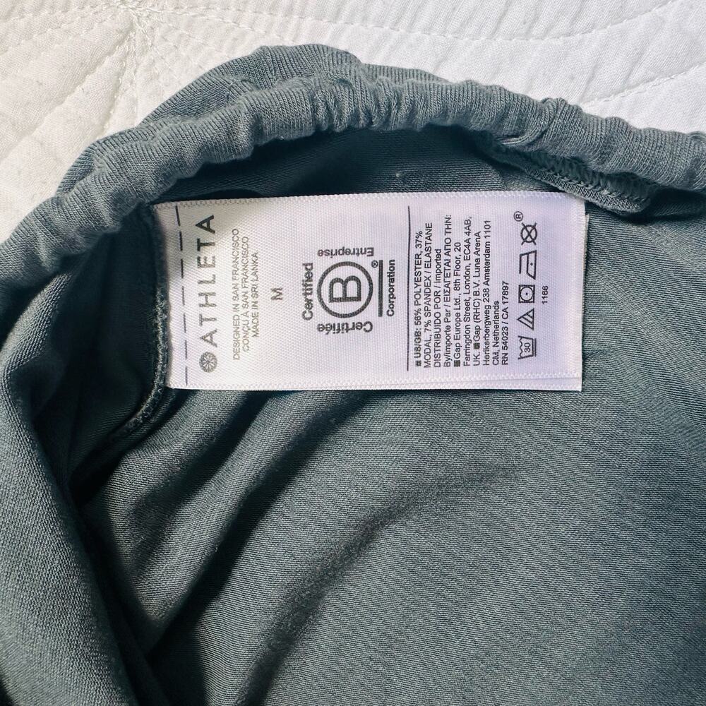Athleta Cool Down Top, Bali Green, Size Medium - Picture 7 of 9